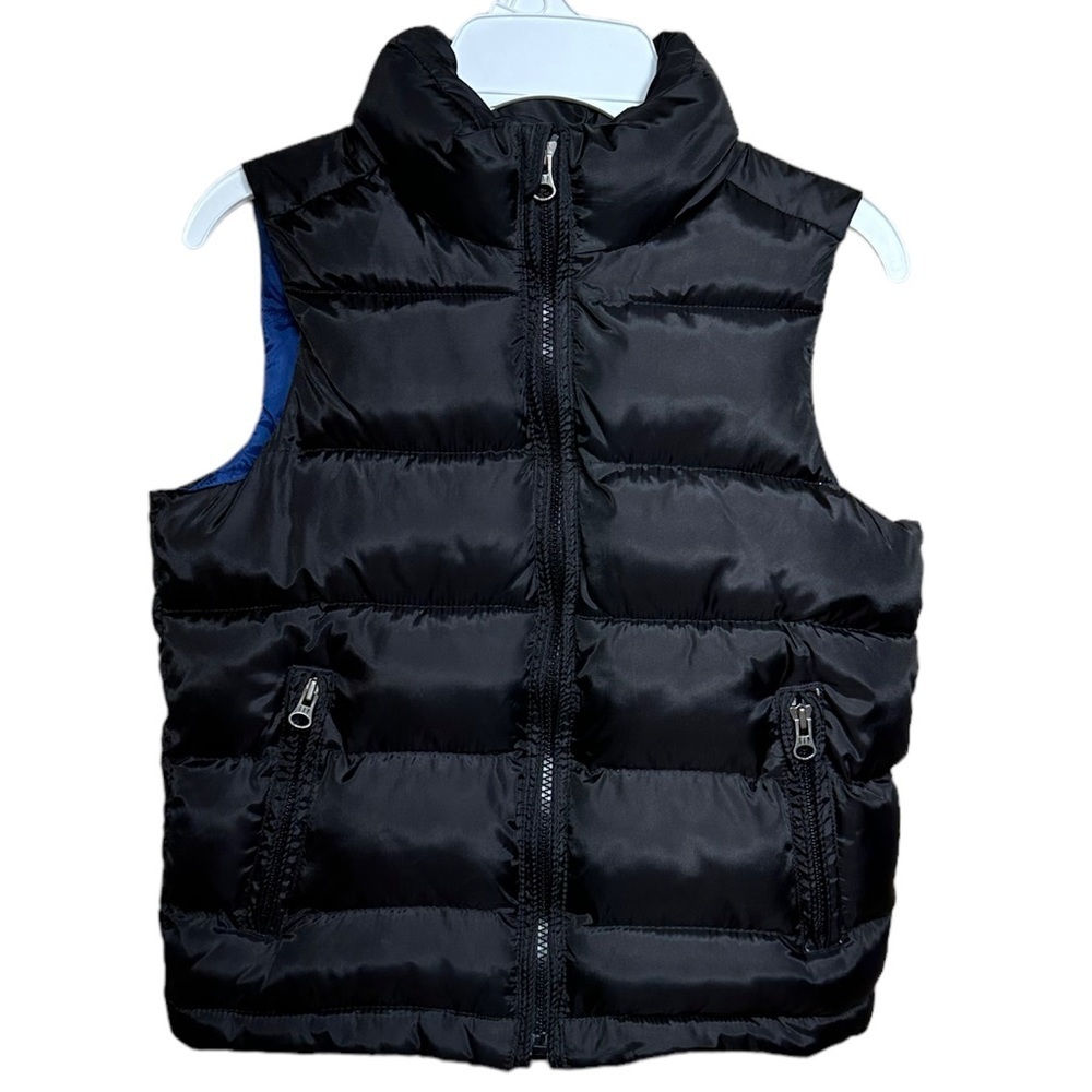 Gap Kids Boys Black Puffer Vest 6 / 7